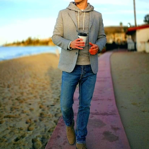 Levi's Levis Flex 505 Straight Leg Cotton Blend Blue Navy Pockets Jeans 36 - Picture 16 of 16